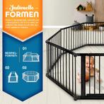 Box grondbox afscherming veiligheidshek hout GRATIS BEZORGD!, Kinderen en Baby's, Boxen, Verzenden, Nieuw, Overige vormen