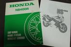 Honda NS400R 1985 motorcycle shop manual NS400 R handbuch, Motoren, Ophalen of Verzenden, Honda