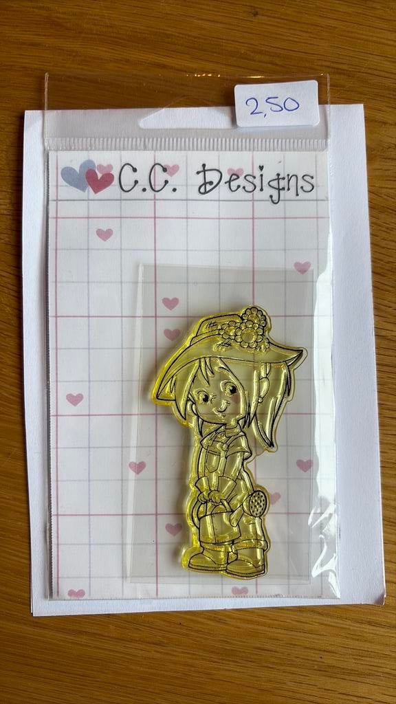 C.C. Design Nancy Gardens RB1114, Ophalen of Verzenden, Zo goed als nieuw, Clearstamp