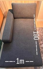 Slaapbank ZGAN met opbergruimte, Huis en Inrichting, Ophalen, Zo goed als nieuw, Tweepersoons, Minder dan 150 cm