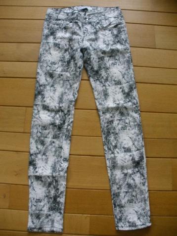 COOL CAT skinny broek wit zwarte vegen maat M - nieuw - beschikbaar voor biedingen