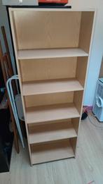 Houten Boekenkast 172x59x25,5 cm, Met plank(en), Gebruikt, Modern, 150 tot 200 cm