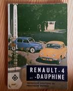 Renault-4 en -Dauphine: technische gegevens - ANWB, Auto diversen, Ophalen of Verzenden