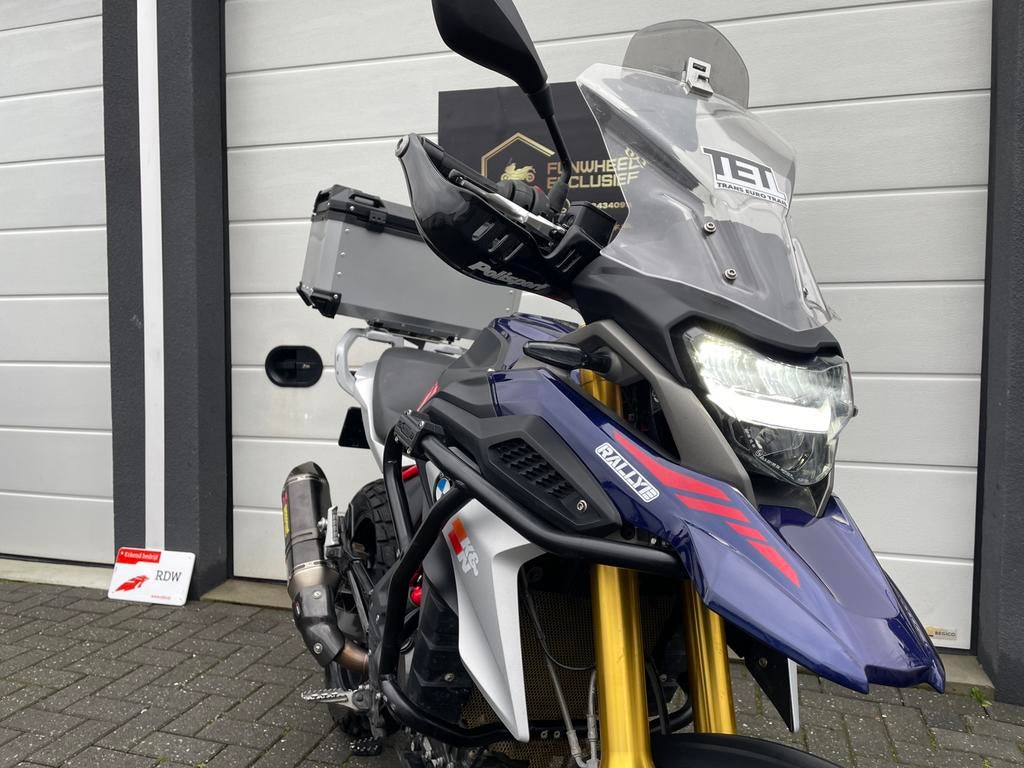 BMW G 310 GS | 2021 | Akrapovic | Koffer | LED | Valbeugels, Motoren, Sportuitlaat, 313 cc, Bedrijf, Enduro