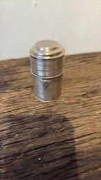 Lodereindoosje zilver, Antiek en Kunst, Antiek | Goud en Zilver, Ophalen of Verzenden, Zilver