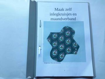 Patronen boekje wasbare inlegkruisjes met vleugels 18-30 cm. beschikbaar voor biedingen