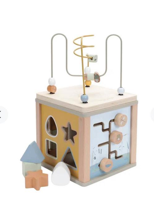 Little Dutch - Houten Activiteitenkubus Little Goose, Kinderen en Baby's, Speelgoed | Houten speelgoed, Zo goed als nieuw, Overige typen
