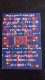 Postzegel PTT naar de beurs, Postzegels en Munten, Postzegels | Nederland, Ophalen of Verzenden, Na 1940, Postfris