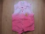 C&A Disney leuk roze blouse met winnie de pooh / the poeh 12, Gebruikt, C&A, Meisje, Overhemd of Blouse