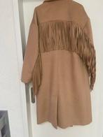 Colourful Rebel Lange Jas - Maat S, Kleding | Dames, Jassen | Zomer, Ophalen of Verzenden, Zo goed als nieuw, Maat 36 (S), Beige