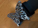 Elegante Riem met Vlindergesp, 10 cm of meer, Overige materialen, Verzenden, Zwart