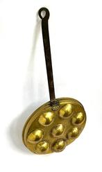 18e eeuwse koperen Evenveeltjespan, Antiek en Kunst, Ophalen of Verzenden, Koper