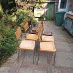 Italiaans design, Huis en Inrichting, Stoelen, Ophalen of Verzenden, Zo goed als nieuw, Bruin