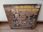 2 x LP Various - 24 Original No. 1 Country Hits, Ophalen of Verzenden, 1960 tot 1980, Gebruikt, 12 inch