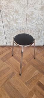 Vintage design kruk metaal, Bauhaus stijl, Ophalen of Verzenden, Gebruikt, Staal