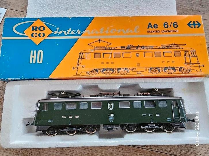 Modeltrein Ho ROCO 4195 SBB locomotief, Hobby en Vrije tijd, Modeltreinen | H0, Zo goed als nieuw, Locomotief, Gelijkstroom, Roco