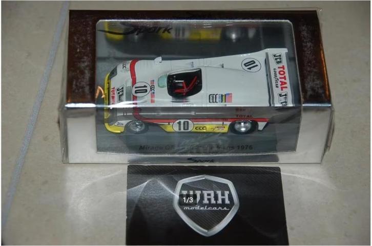 SALE !! 1:43 MIRAGE GR8 #10 LEMANS SPARK WRH, Hobby en Vrije tijd, Modelauto's | 1:43, Zo goed als nieuw, Auto, Overige merken