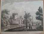 03 / Loenersloot Kopergravure ca 1790, Antiek en Kunst, Ophalen of Verzenden