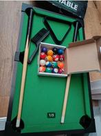 Pooltafel kleine versie voor kids 51x31x9,5cm in doos, Gebruikt, Pooltafel, Ophalen of Verzenden