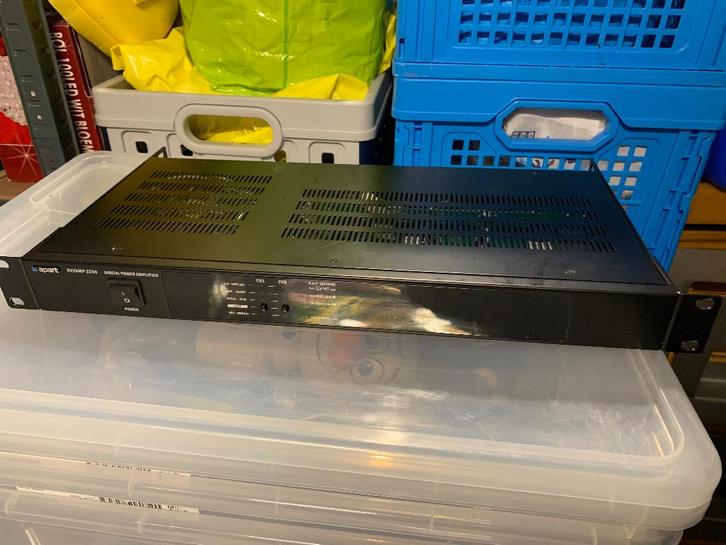 Apart revamp2250 versterker met dsp, Audio, Tv en Foto, Versterkers en Receivers, Gebruikt, Stereo, 120 watt of meer, Overige merken