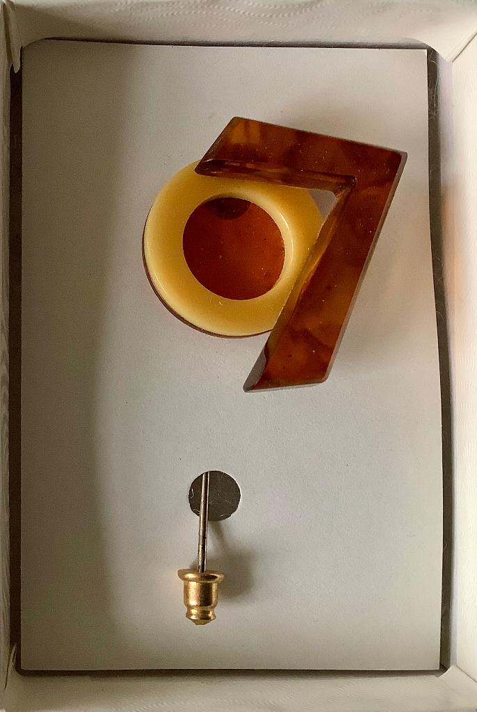 Zeldzame Gedenkspeld Leo Baekeland bakeliet 1907-2007, Ophalen of Verzenden