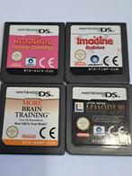 Nintendo DS spellen 4 stuks, Spelcomputers en Games, Games | Nintendo DS, Puzzel en Educatief, 1 speler, Ophalen of Verzenden