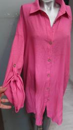 mooi nieuwe lange blouse of hes xxl cerise, Kleding | Dames, Grote Maten, Verzenden, Nieuw, Roze, Blouse of Tuniek