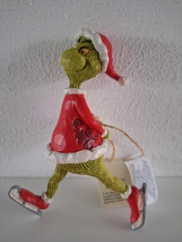 Jim Shore Grinch ice skating  beschikbaar voor biedingen