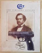 Colt catalogus met koppelslot van WW1 messing., Ophalen of Verzenden, Landmacht, Engeland, Boek of Tijdschrift