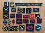 NL collectie Marine patches, Verzamelen, Verzenden, Marine, Nederland, Embleem of Badge