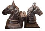 Zware Gietijzeren Boekensteunen Paard Paarden Nieuw, Ophalen of Verzenden, Nieuw, Paard, Beeldje of Figuurtje