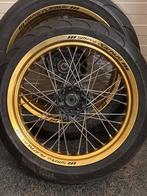 SM Pro Platinum supermotard Wielen Set KLR650, Ophalen, Gebruikt