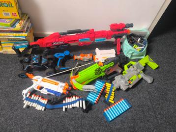 5 Nerf speelgoed en bestuurbare auto beschikbaar voor biedingen
