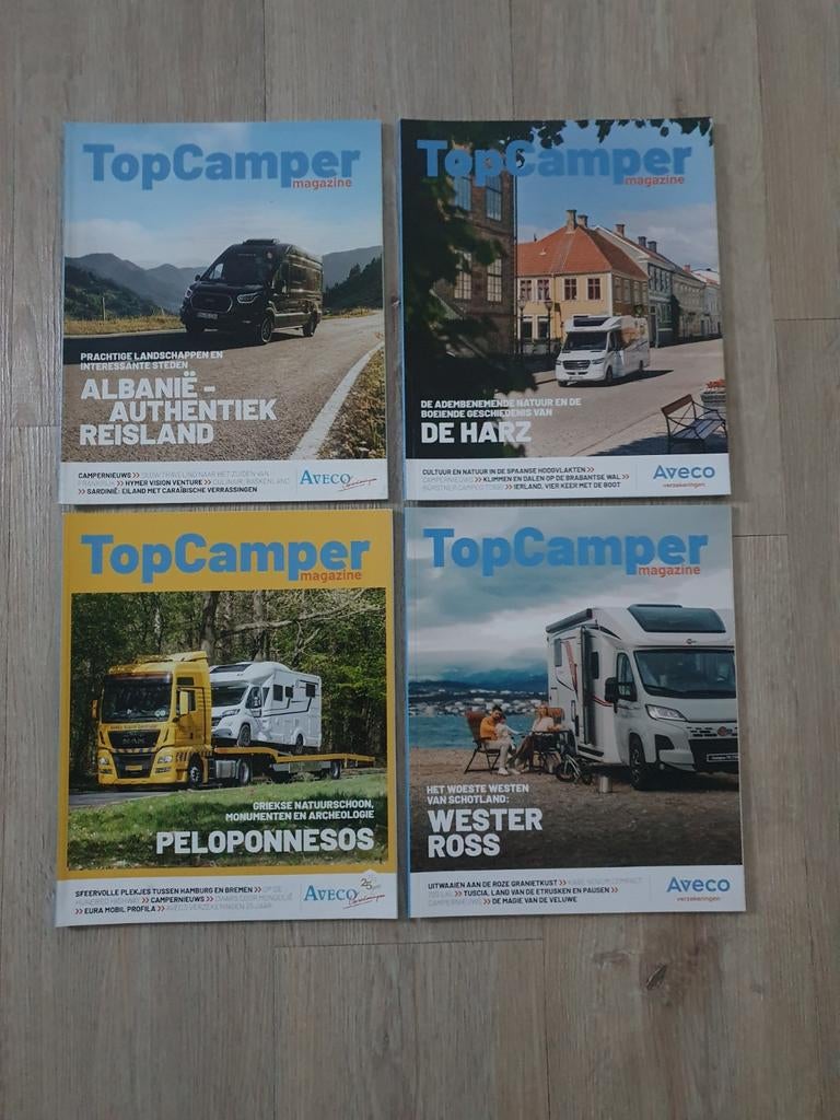 TopCamper, tijdschrift over campers (Topcamper magazine), Boeken, Tijdschriften en Kranten, Ophalen of Verzenden, Zo goed als nieuw
