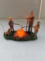 Lemax figurine burning leaves retired, Diversen, Kerst, Ophalen of Verzenden, Gebruikt
