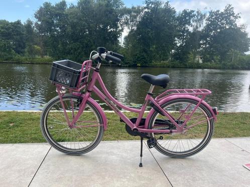 Alpina Cargo fiets 22inch fuchsia mat roze, Fietsen en Brommers, Fietsen | Meisjes, Zo goed als nieuw, 22 inch, Ophalen