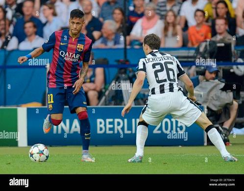 Champions League finale shirt 2015 Neymar gesigneerd met COA, Verzamelen, Sportartikelen en Voetbal, Zo goed als nieuw, Shirt