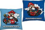 Super Mario Kussen - Dubbelzijdig Sierkussen, Ophalen of Verzenden, Nieuw, Kleed of Kussen