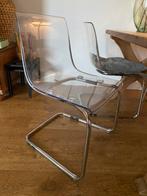 4 Look-a-like Kartell Stoelen, Ophalen, Kunststof, Gebruikt, Overige kleuren