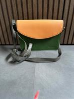 Te koop: Soruka handtas – glad leer – nude & groen, ., Ophalen of Verzenden, Zo goed als nieuw, .