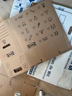 GRATIS +- 15 verhuisdozen GRATIS en 10 stevige boekendozen, Doe-het-zelf en Verbouw, Ophalen, Doos, 50 tot 75 cm, Zo goed als nieuw