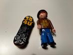 playmobil poppetje met skateboard, Kinderen en Baby's, Speelgoed | Playmobil, Ophalen of Verzenden
