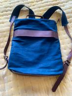 Blauwe rugtas van Saccoo Amsterdam, Verzenden, Zo goed als nieuw, Overige merken, 45 tot 60 cm