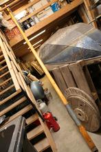 diverse zeilen, masten en rondhouten, Ophalen, Gebruikt, Minder dan 15 m²