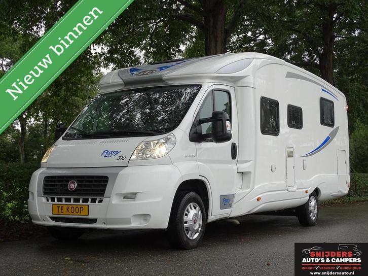 Pla Plasy Live 390 Queensbed, Caravans en Kamperen, Campers, Bedrijf, tot en met 2, Half-integraal, Overige merken, Diesel, Handgeschakeld