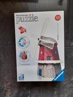 Ravensburger 3D puzzel windmolen 216st., Ophalen of Verzenden, Zo goed als nieuw