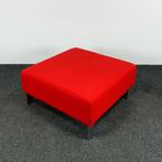 Lensvelt Hocker - Rood 25132, Huis en Inrichting, Banken | Voetenbanken en Poefen, Ophalen, Gebruikt, Vierkant, 75 tot 100 cm