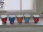 5 bekers Oilily, Overige typen, Ophalen of Verzenden, Zo goed als nieuw, Overige stijlen