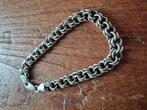 Zilveren armband Prince of Wales schakel 21cm, Ophalen of Verzenden, Zo goed als nieuw, Zilver, Zilver