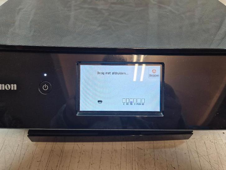 Canon TS8350 all in one photo printer streept, LEZEN, Computers en Software, Printers, Gebruikt, All-in-one, Inkjetprinter, Faxen